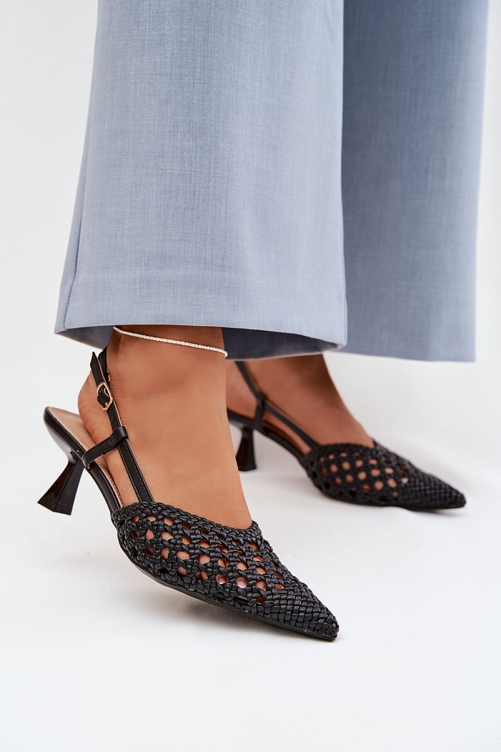  Sandale cu toc model 225221 Step in style 