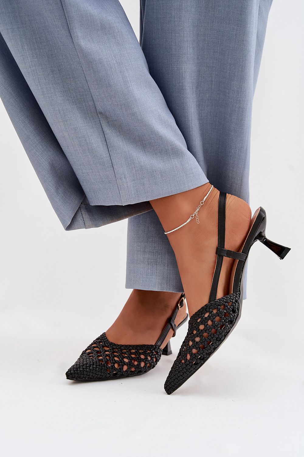  Sandale cu toc model 225221 Step in style 