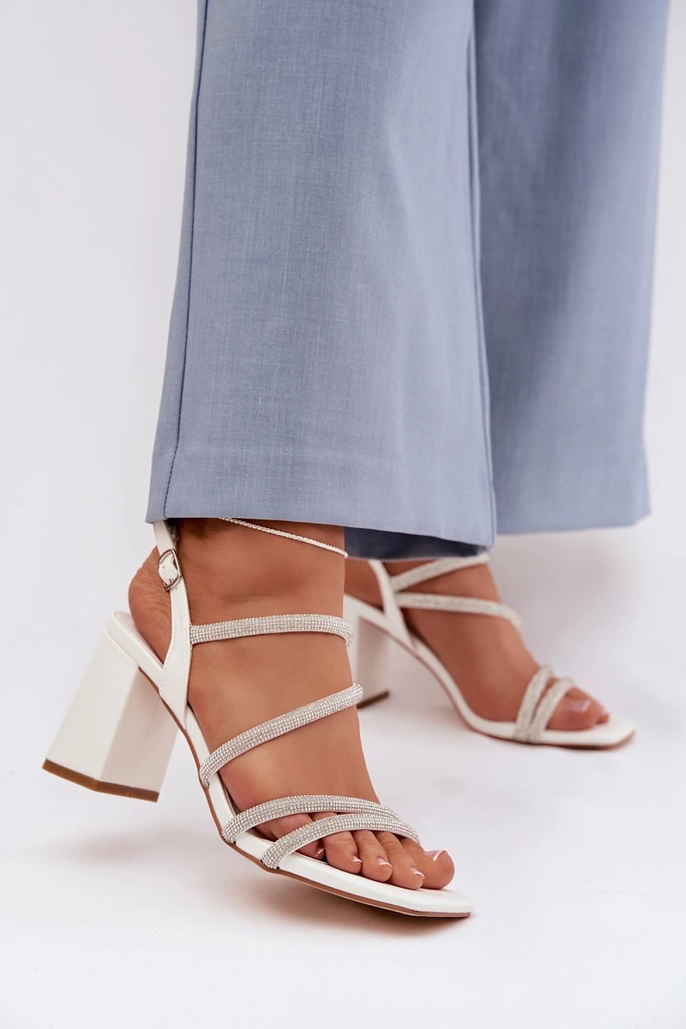  Sandale cu toc model 225210 Step in style 