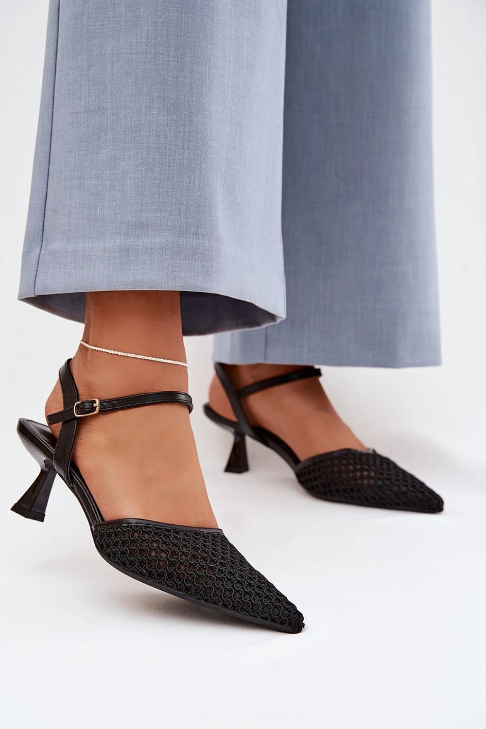  Sandale cu toc model 225214 Step in style 