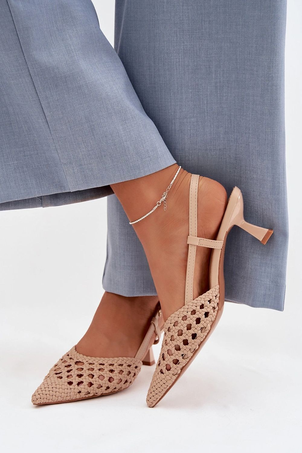  Sandale cu toc model 225225 Step in style 