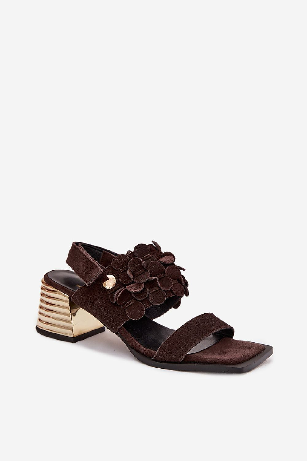  Sandale cu toc model 225347 Step in style 