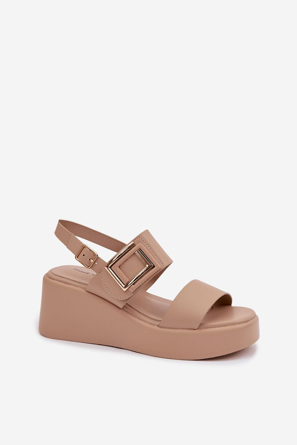  Sandale cu talpă tip pană model 225403 Step in style 
