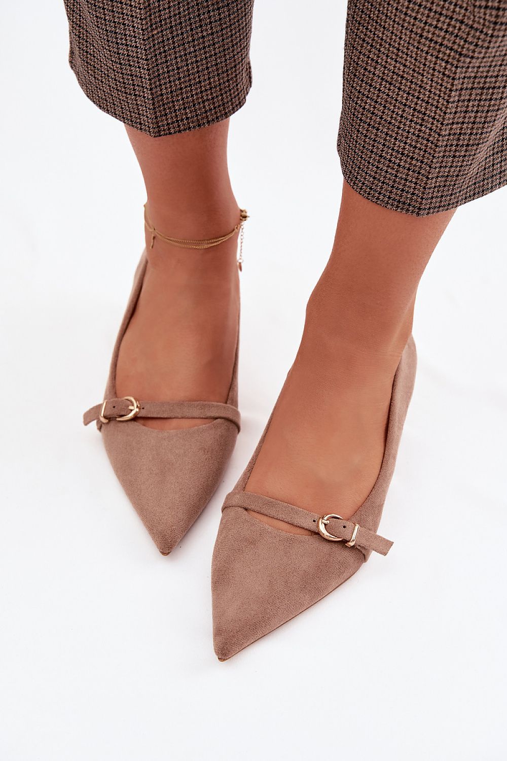 Pantofi cu toc simplu model 225408 Step in style 
