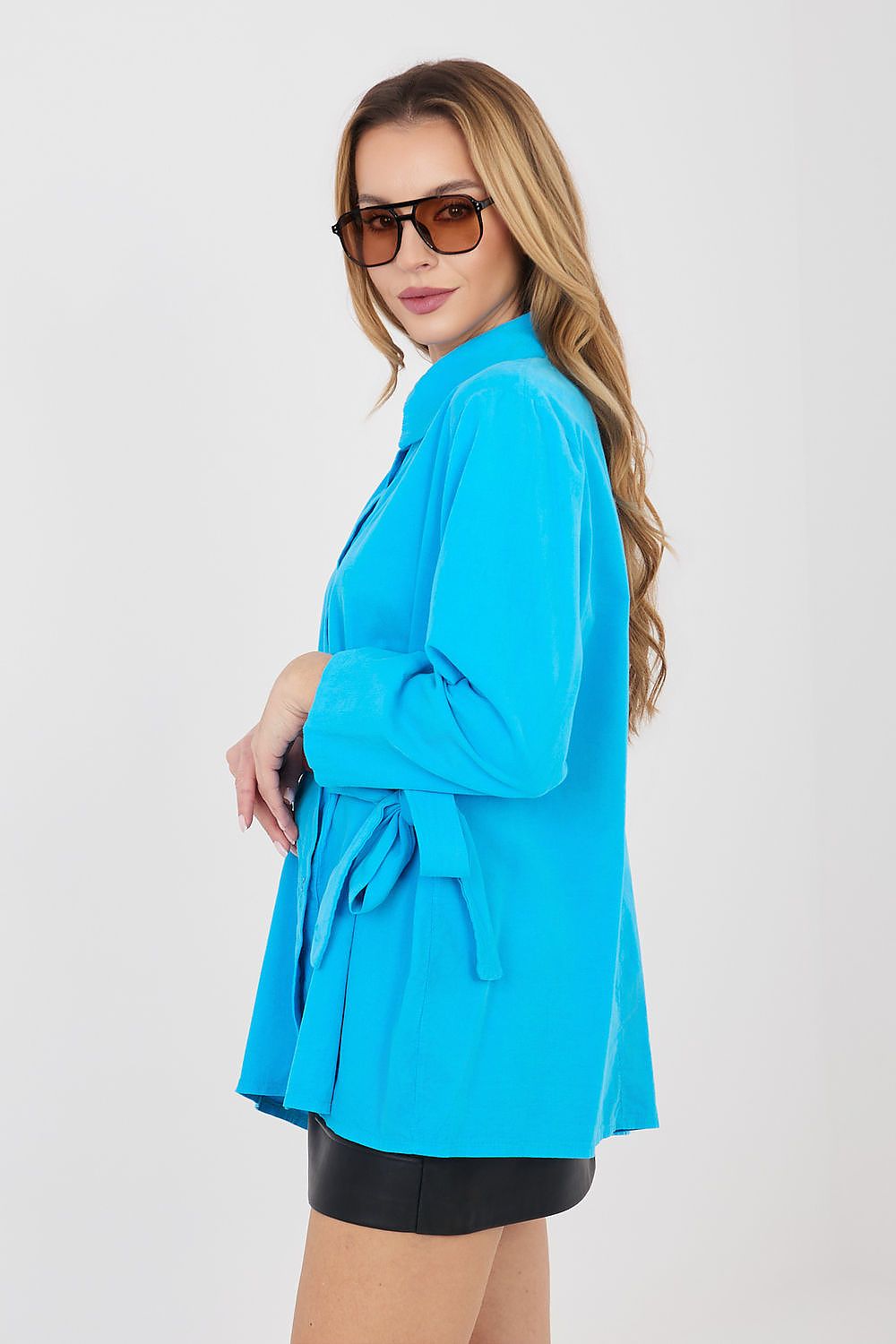  Cămaşă cu mânecă lungă model 225420 Rue Paris 