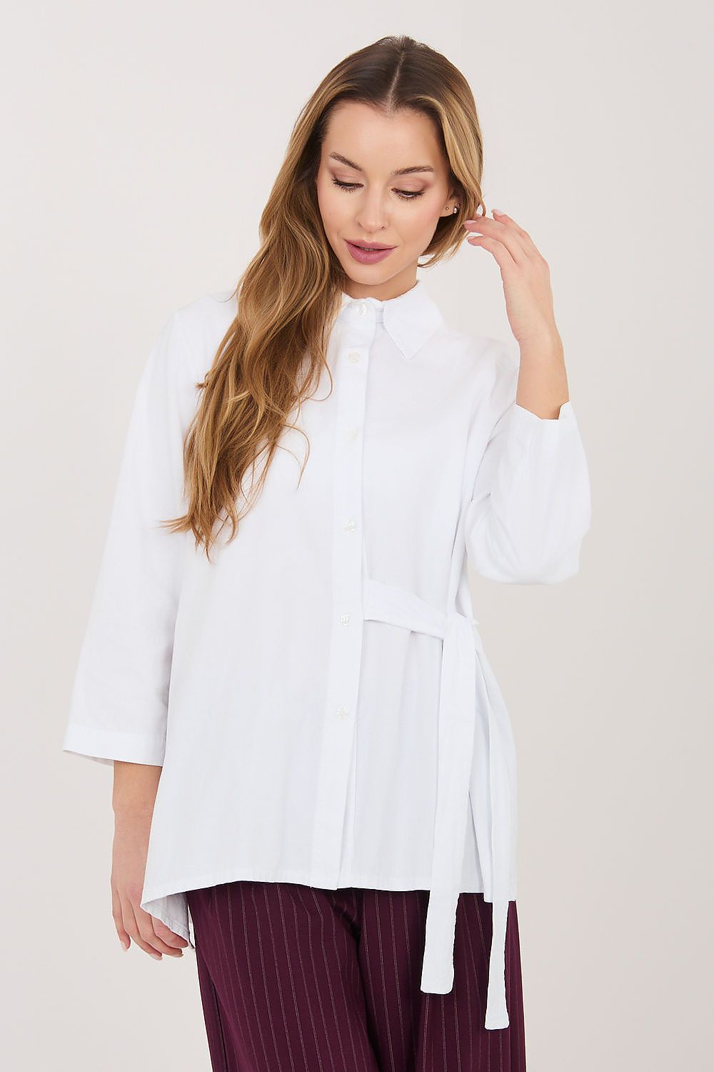  Cămaşă cu mânecă lungă model 225533 Rue Paris 