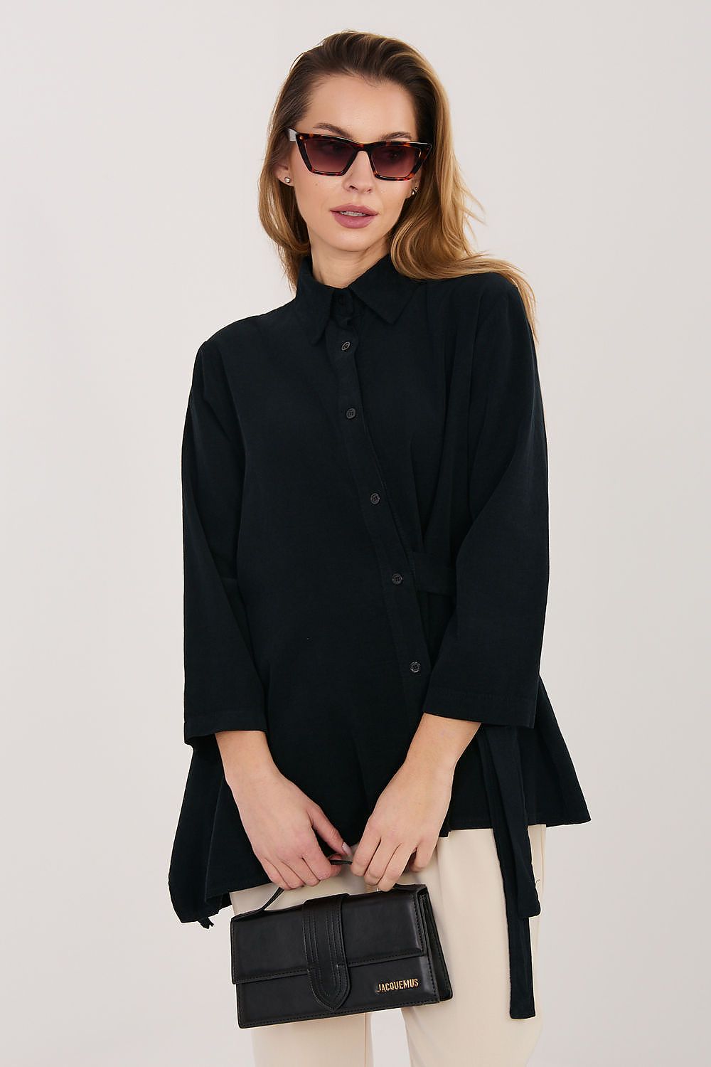  Cămaşă cu mânecă lungă model 225888 Rue Paris 
