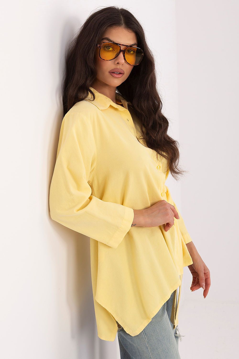  Cămaşă cu mânecă lungă model 225889 Rue Paris 