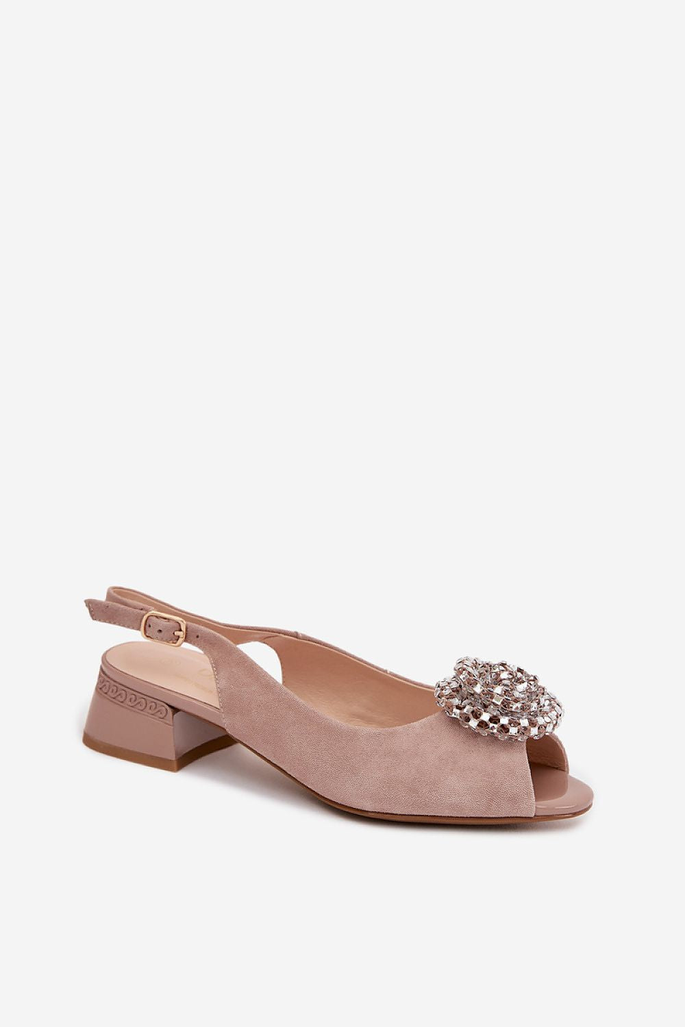  Sandale cu toc model 225955 Step in style 