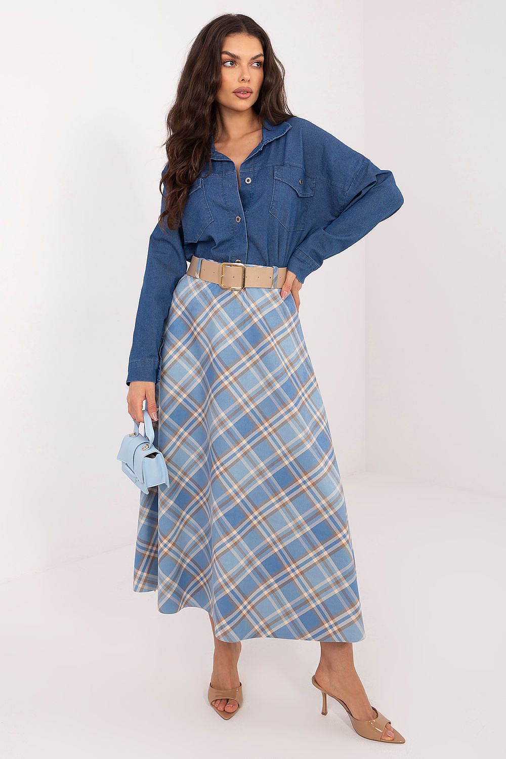  Fustă lungă model 226010 Italy Moda 