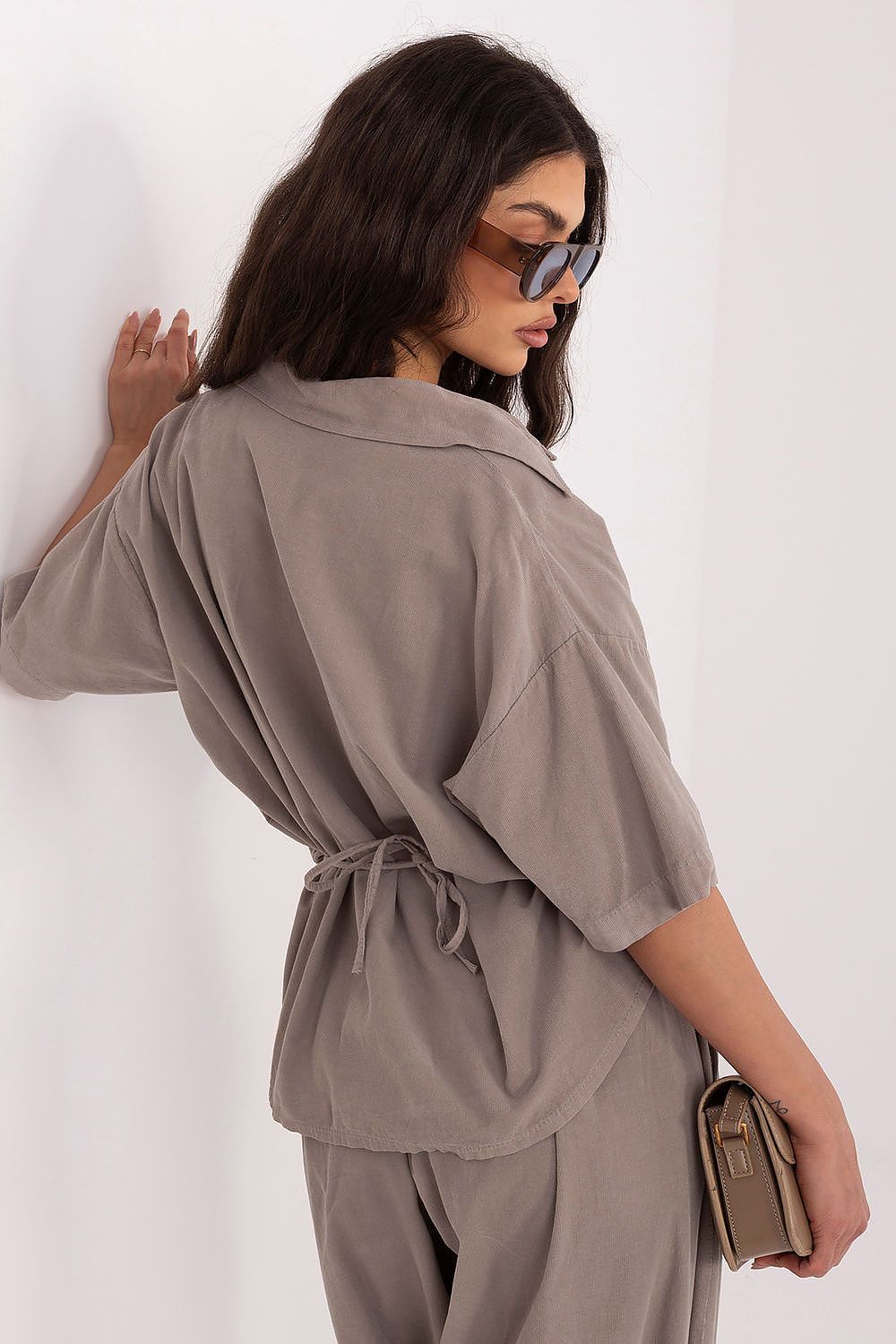  Cămaşă cu mânecă scurtă model 226016 Italy Moda 