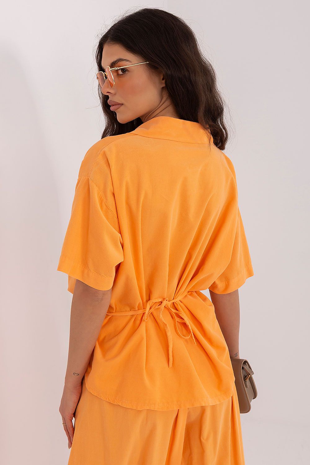 Cămaşă cu mânecă scurtă model 226022 Italy Moda 