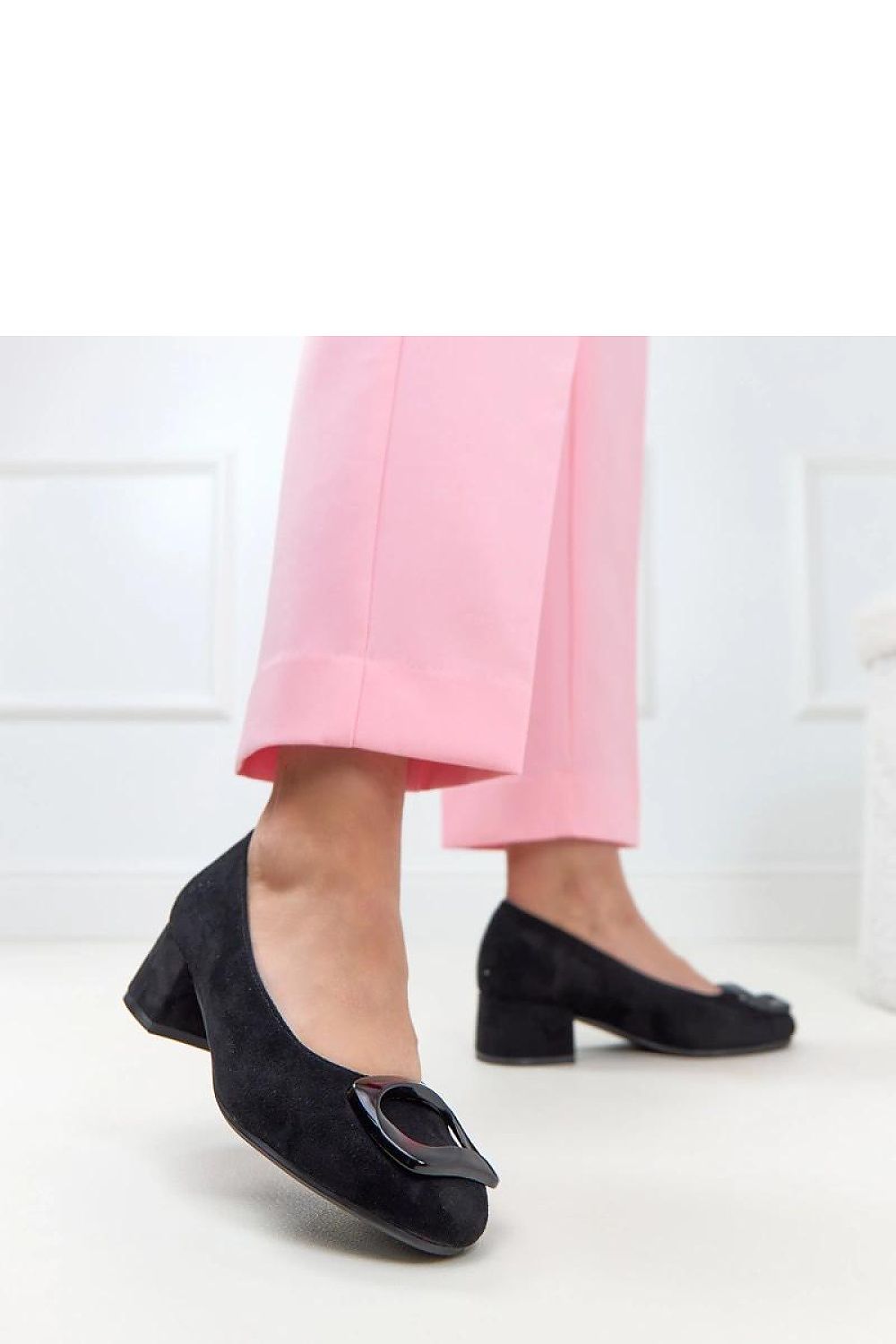  Pantofi cu toc simplu model 226027 Solea 