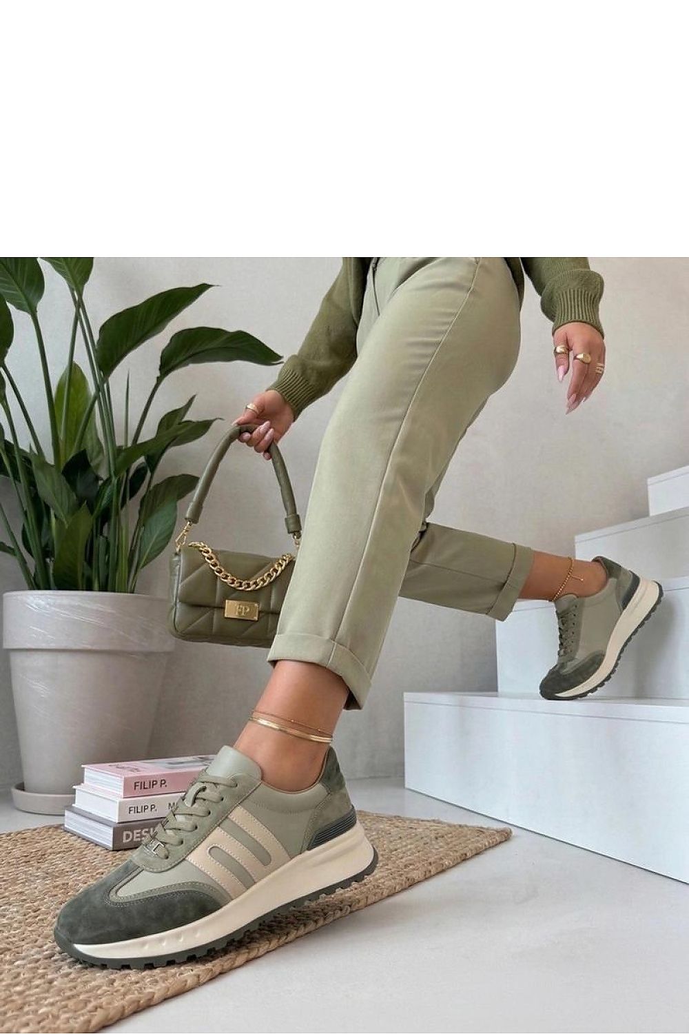  Pantofi sport pe platformă model 226034 Solea 