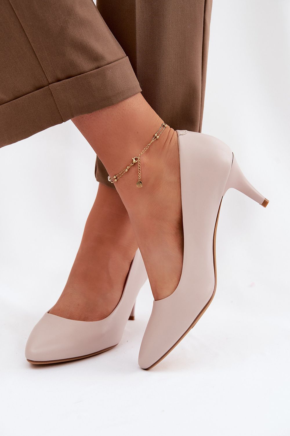  Pantofi cu toc subţire (stiletto) model 226089 Step in style 