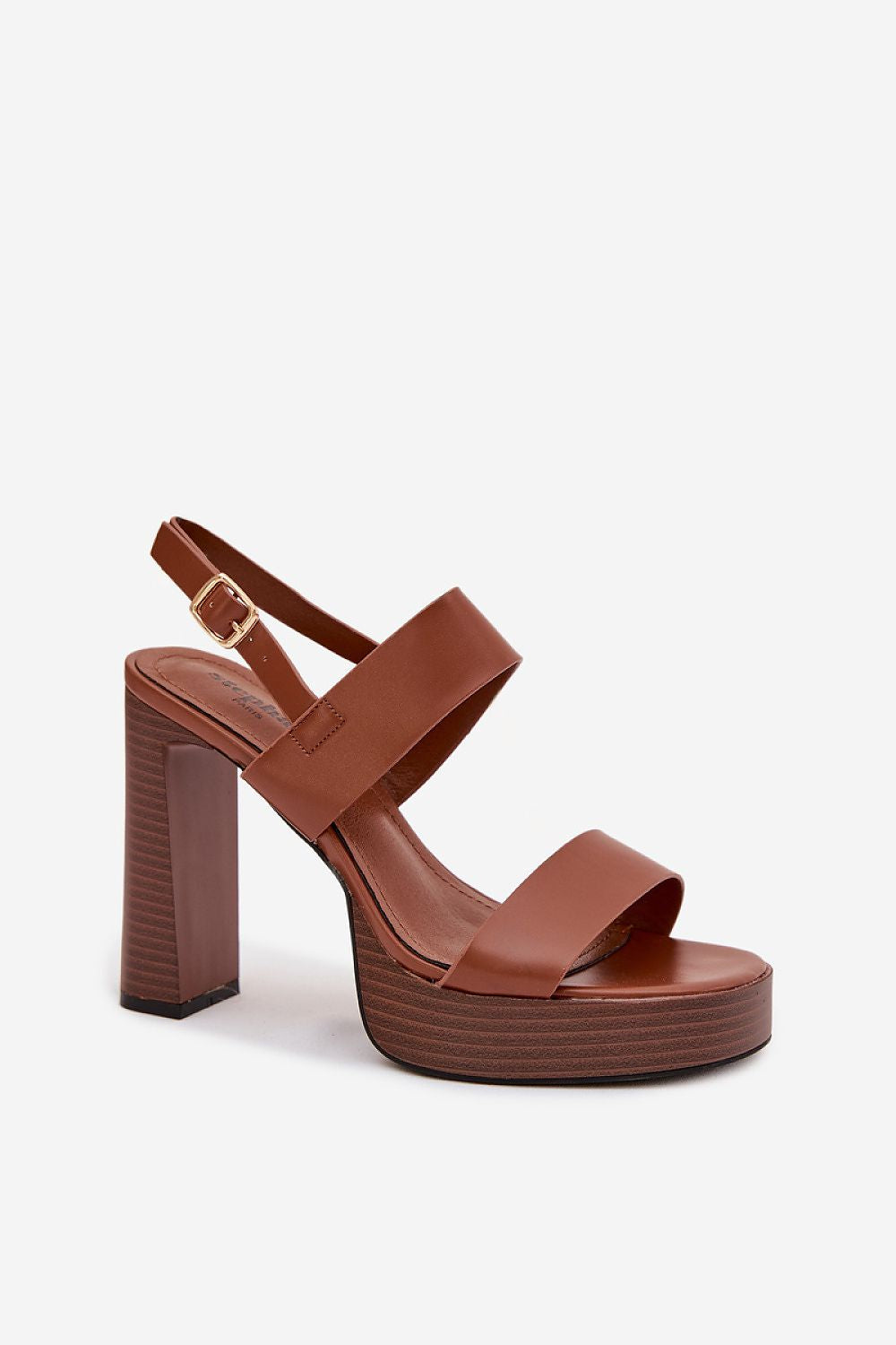  Sandale cu toc model 226114 Step in style 