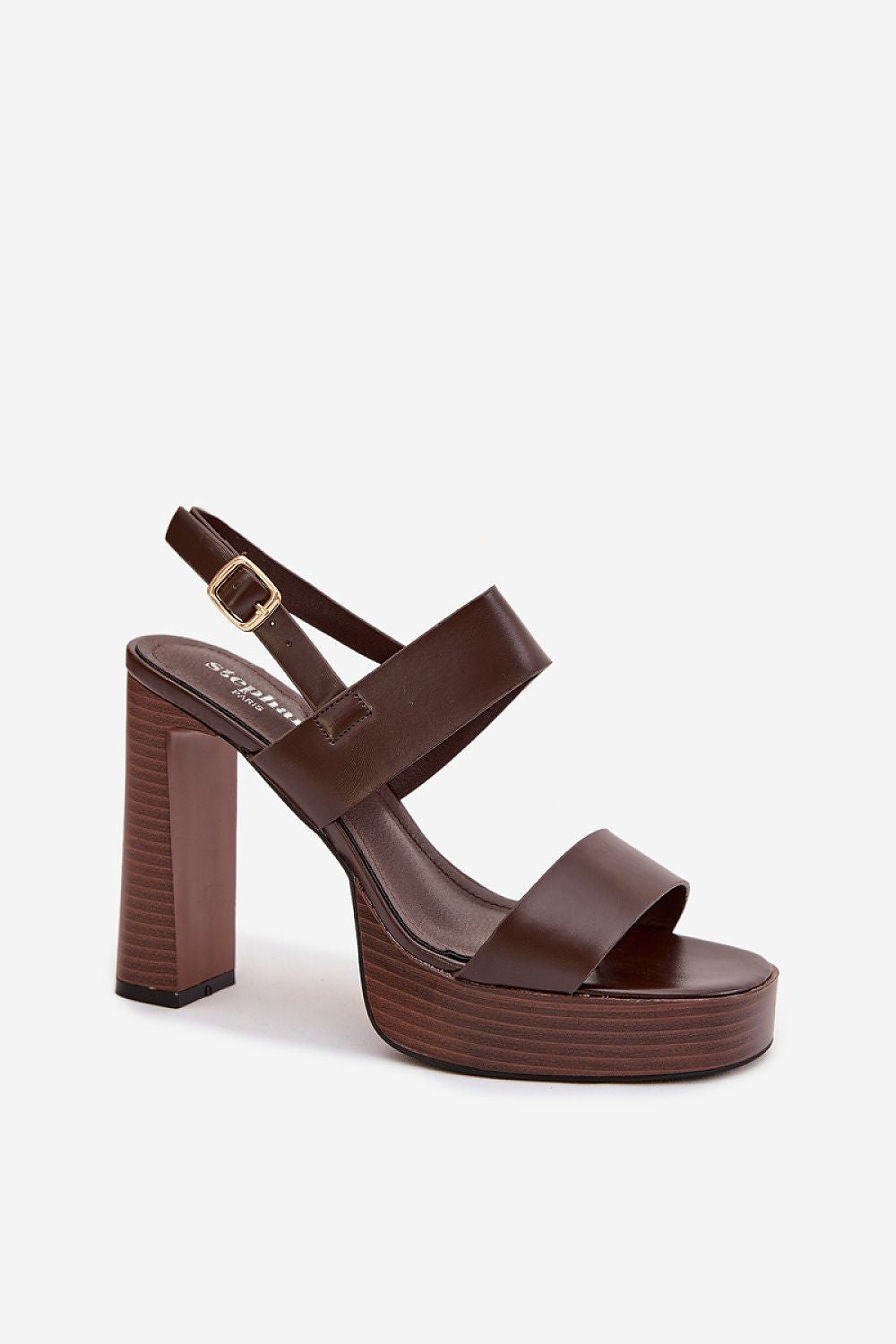  Sandale cu toc model 226115 Step in style 