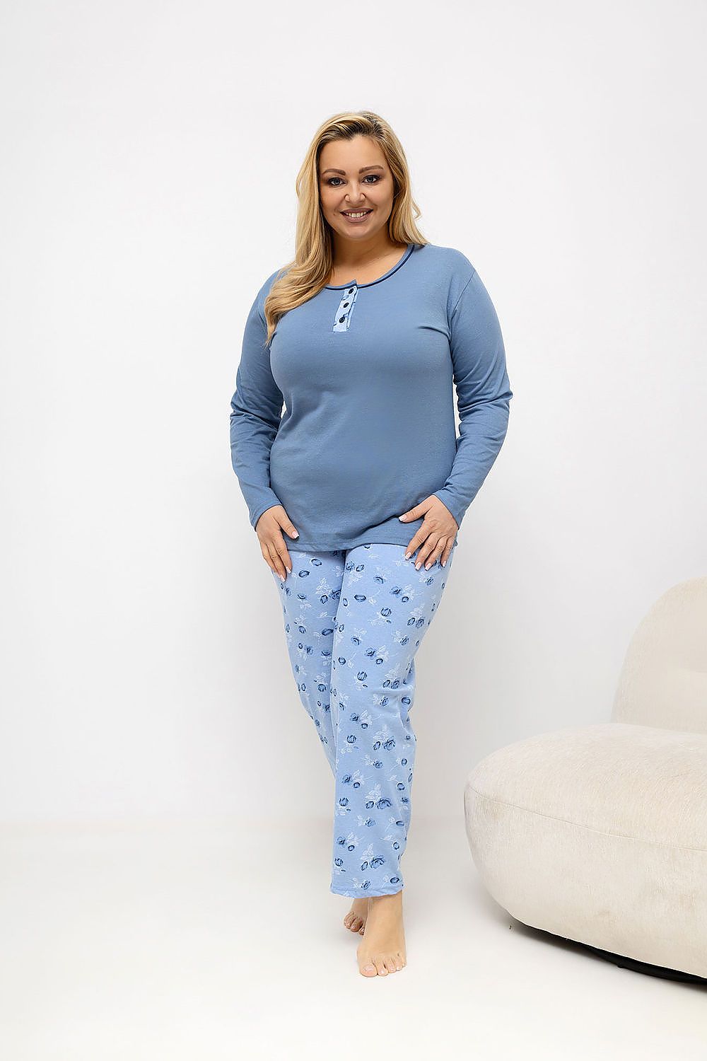  Pijamale Plus Size model 226131 Forever Pink 