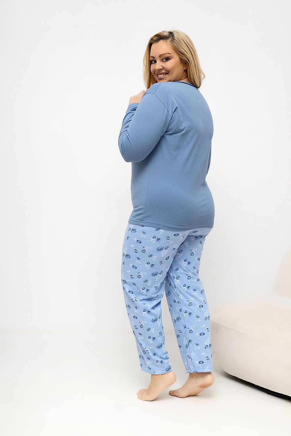  Pijamale Plus Size model 226131 Forever Pink 