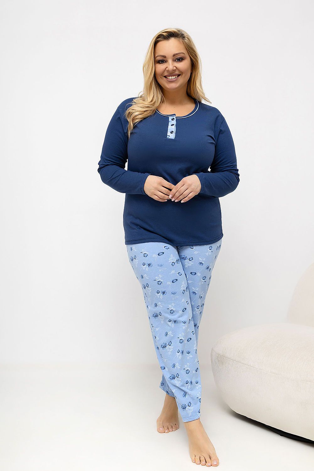  Pijamale Plus Size model 226132 Forever Pink 