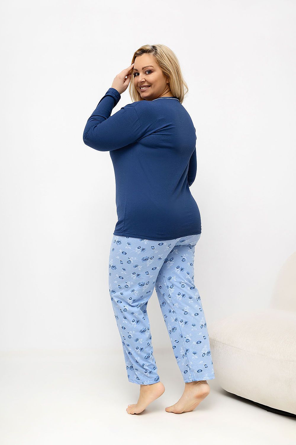  Pijamale Plus Size model 226132 Forever Pink 