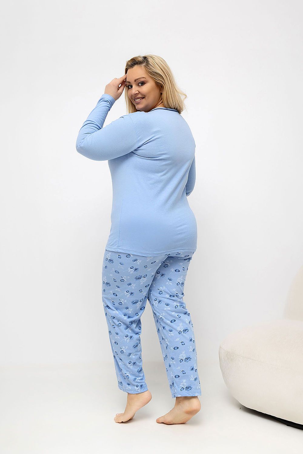  Pijamale Plus Size model 226133 Forever Pink 