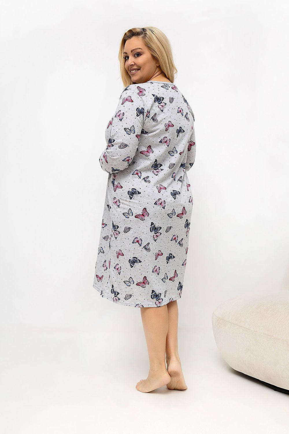  Cămașă de noapte Plus Size model 226135 Forever Pink 