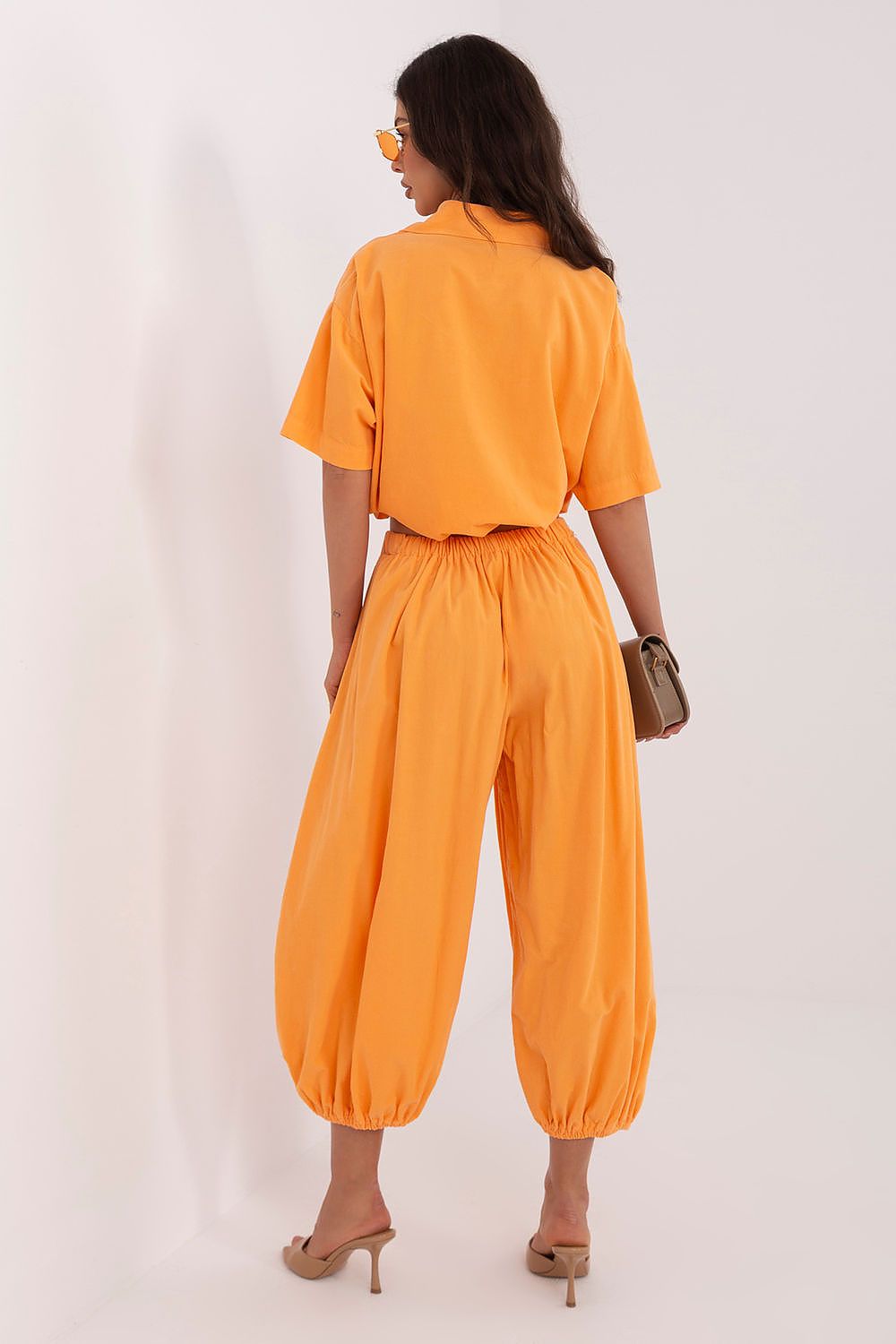  Pantaloni din catifea model 226228 Italy Moda 