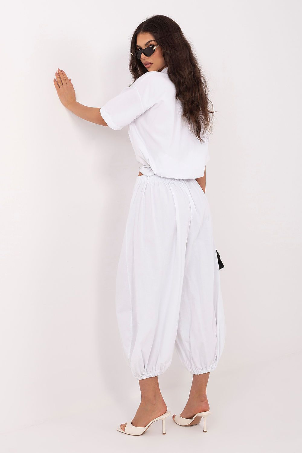  Pantaloni din catifea model 226234 Italy Moda 