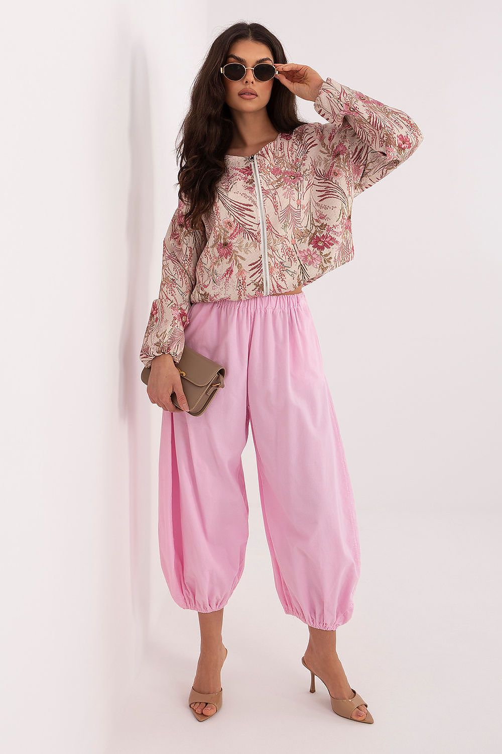  Pantaloni din catifea model 226235 Italy Moda 