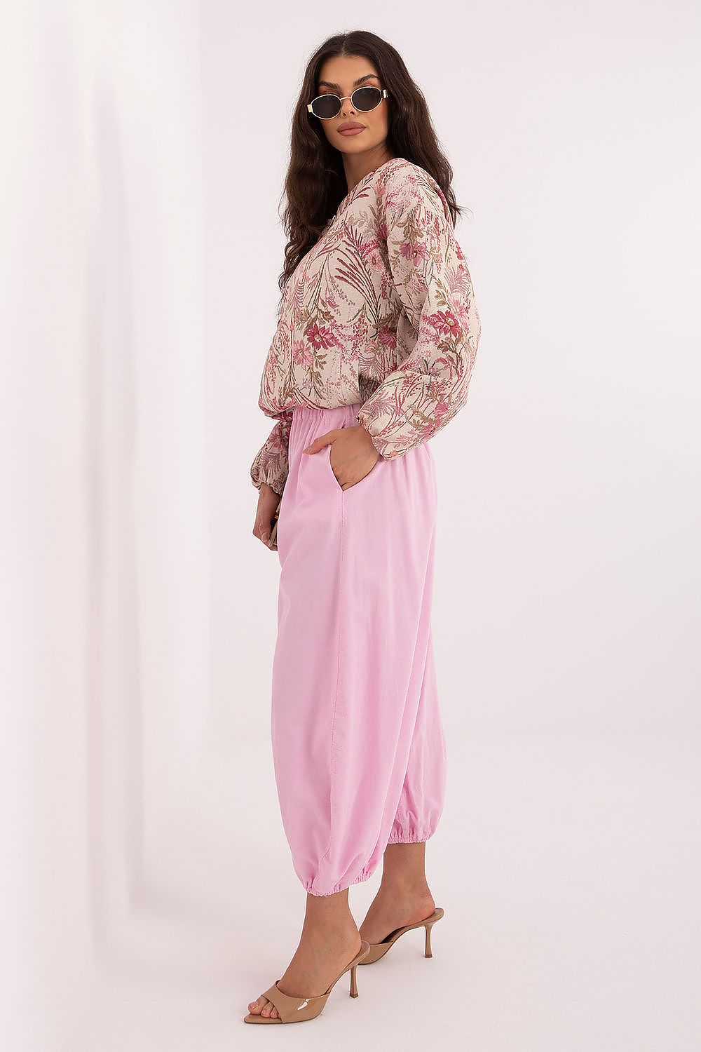  Pantaloni din catifea model 226235 Italy Moda 