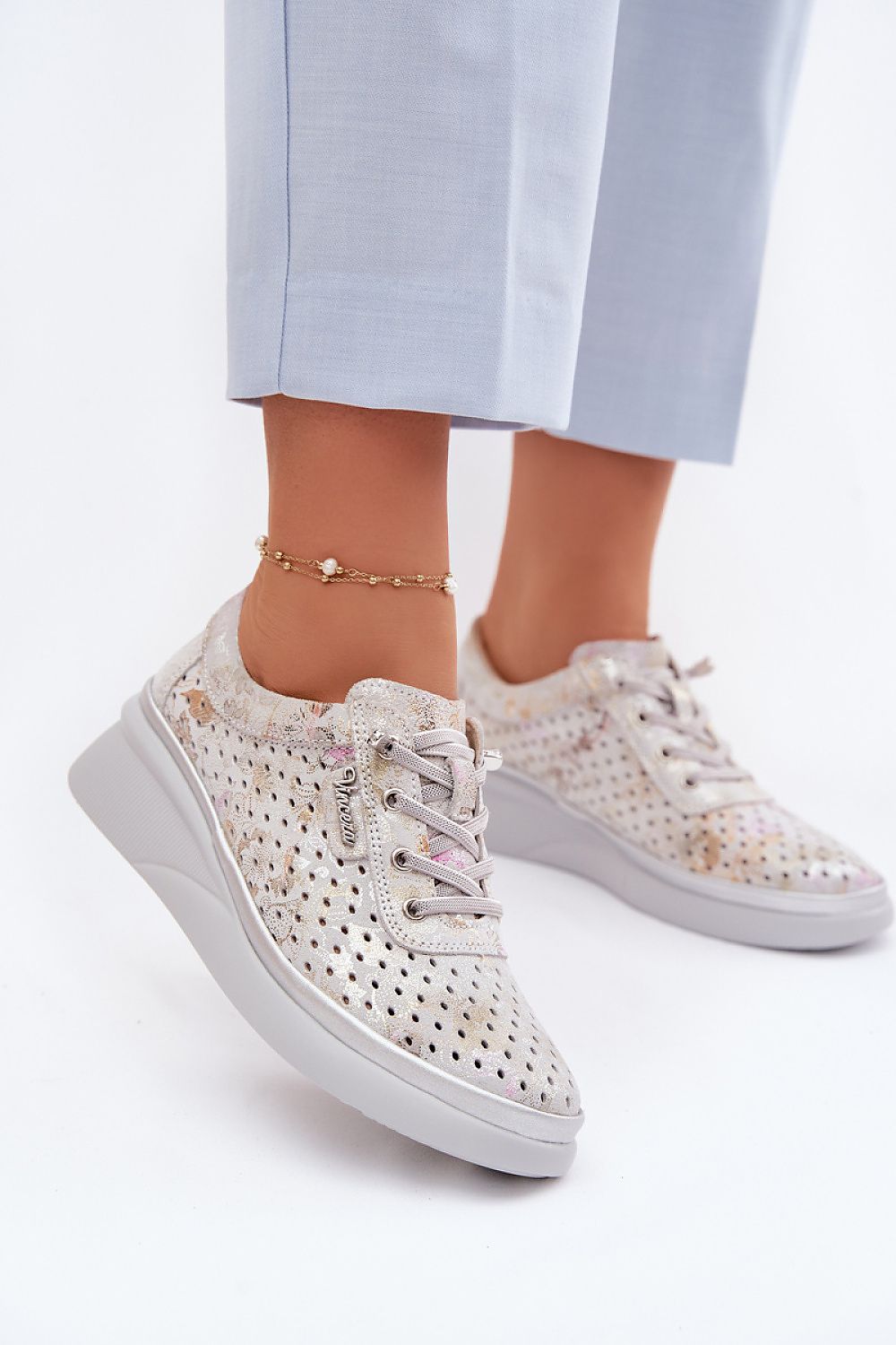  Pantofi sport cu platformă model 226323 Step in style 