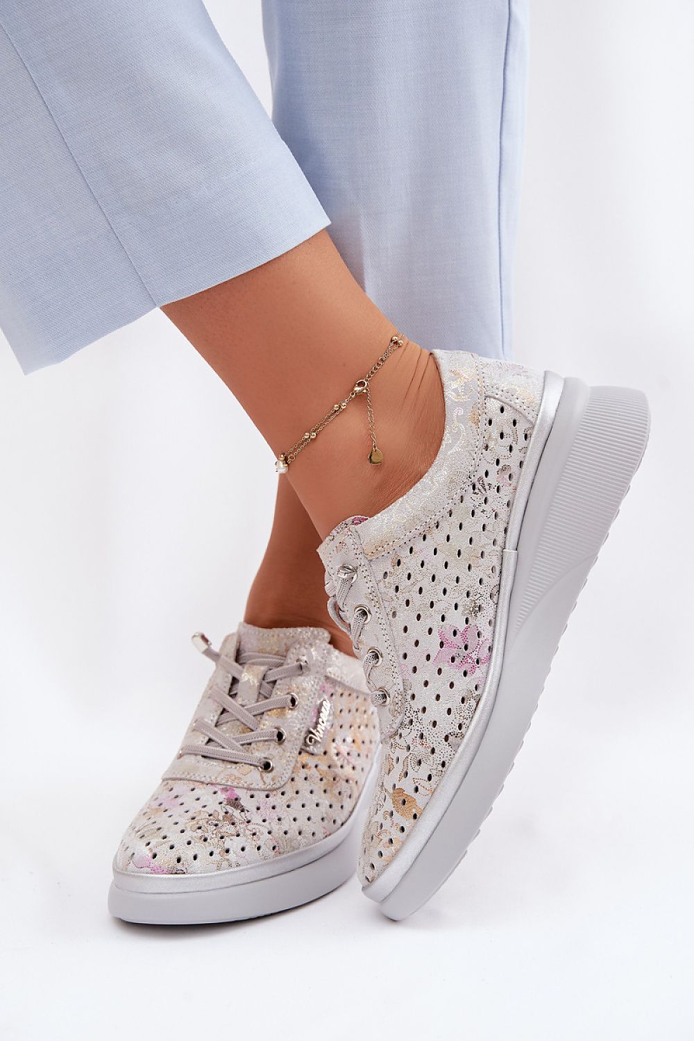  Pantofi sport cu platformă model 226323 Step in style 