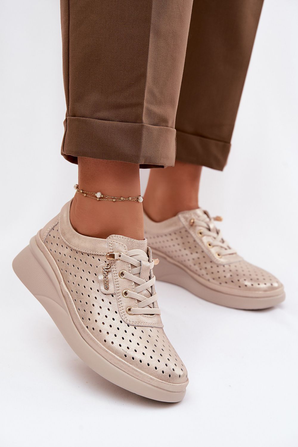  Pantofi sport cu platformă model 226324 Step in style 