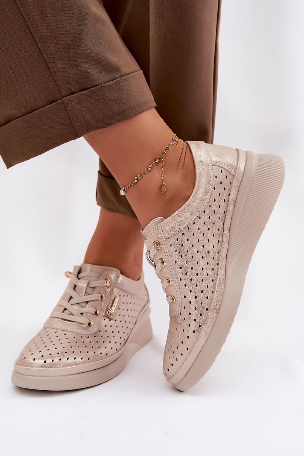  Pantofi sport cu platformă model 226324 Step in style 