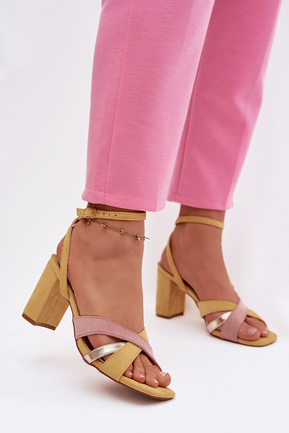  Sandale cu toc model 226336 Step in style 