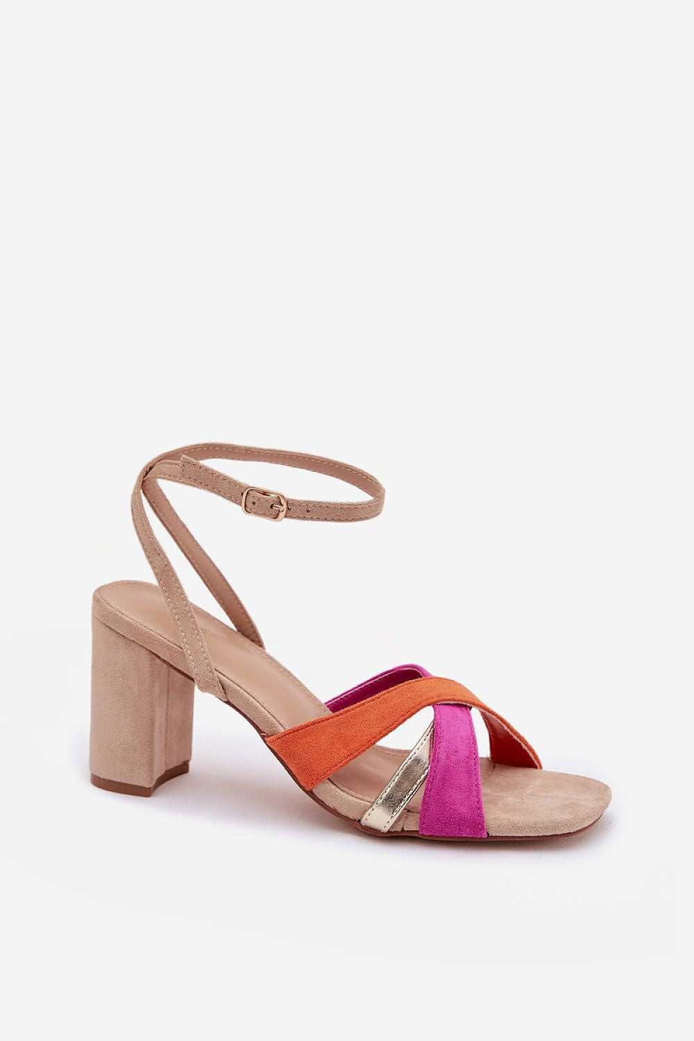  Sandale cu toc model 226337 Step in style 