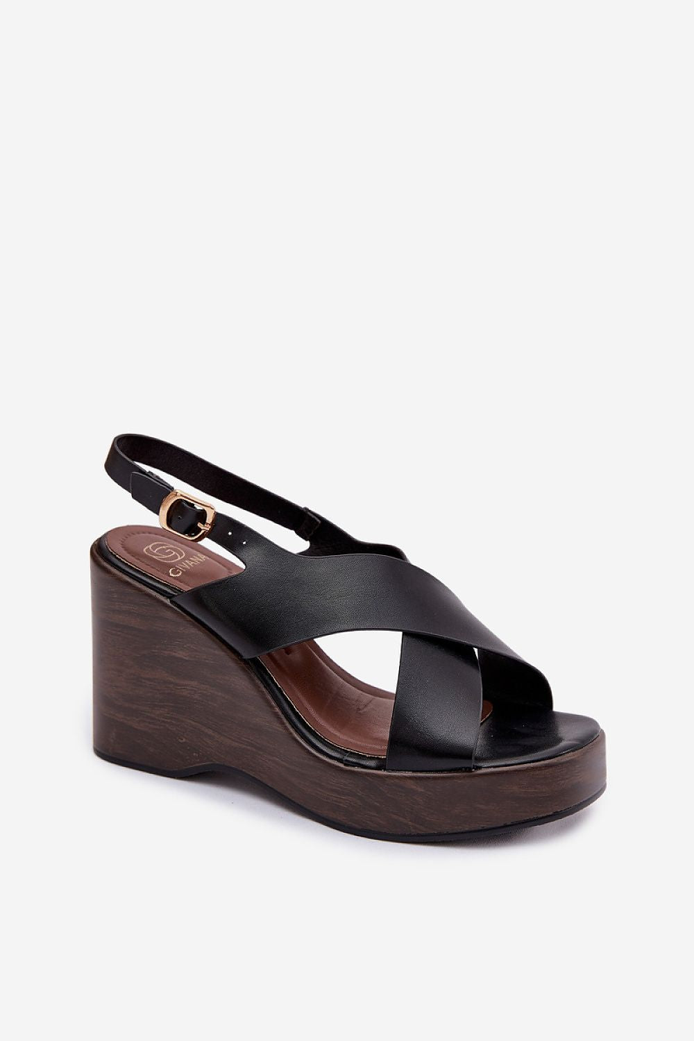  Sandale cu talpă tip pană model 226338 Step in style 