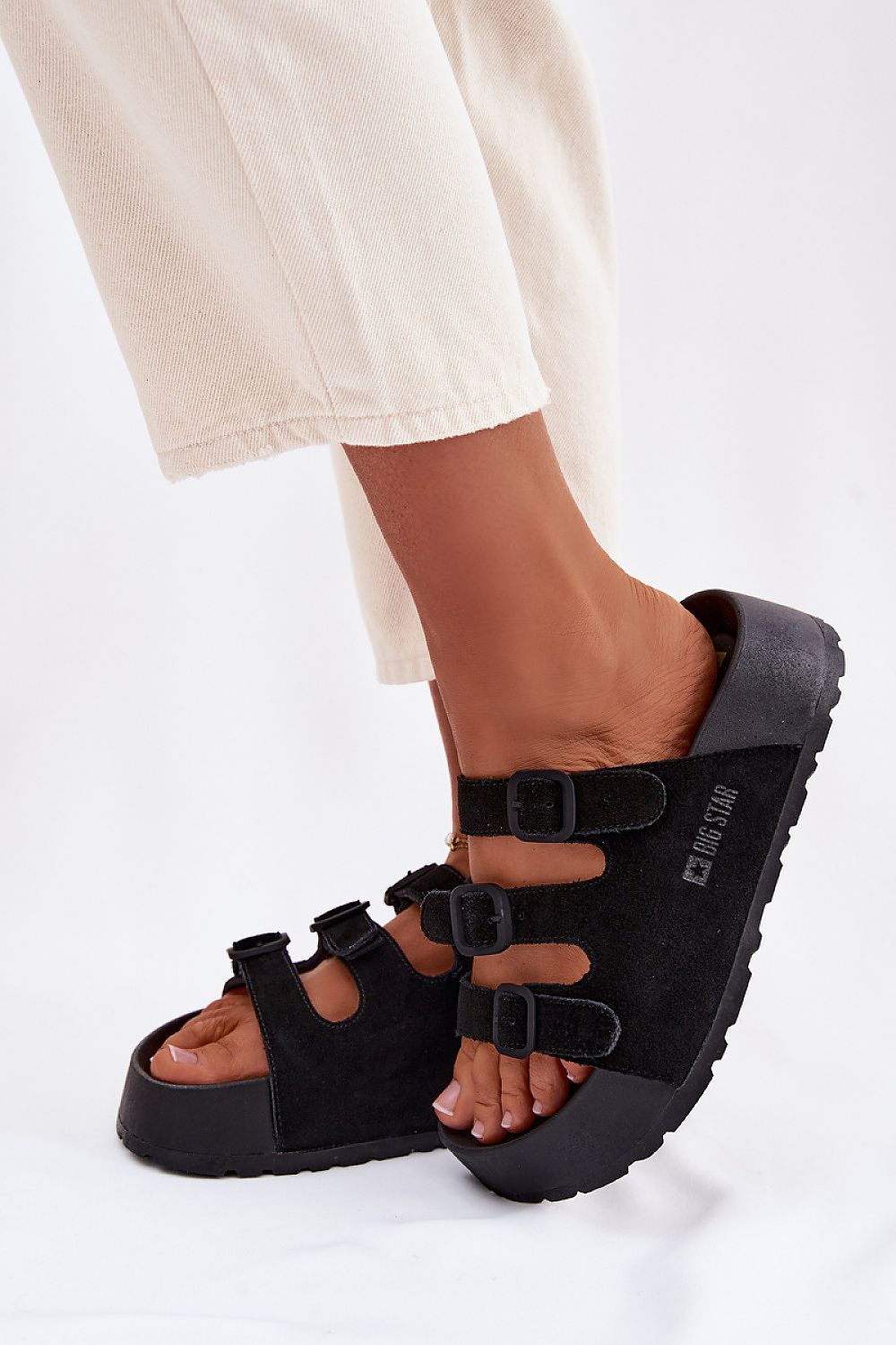  Papuci cu platformă model 226347 Step in style 