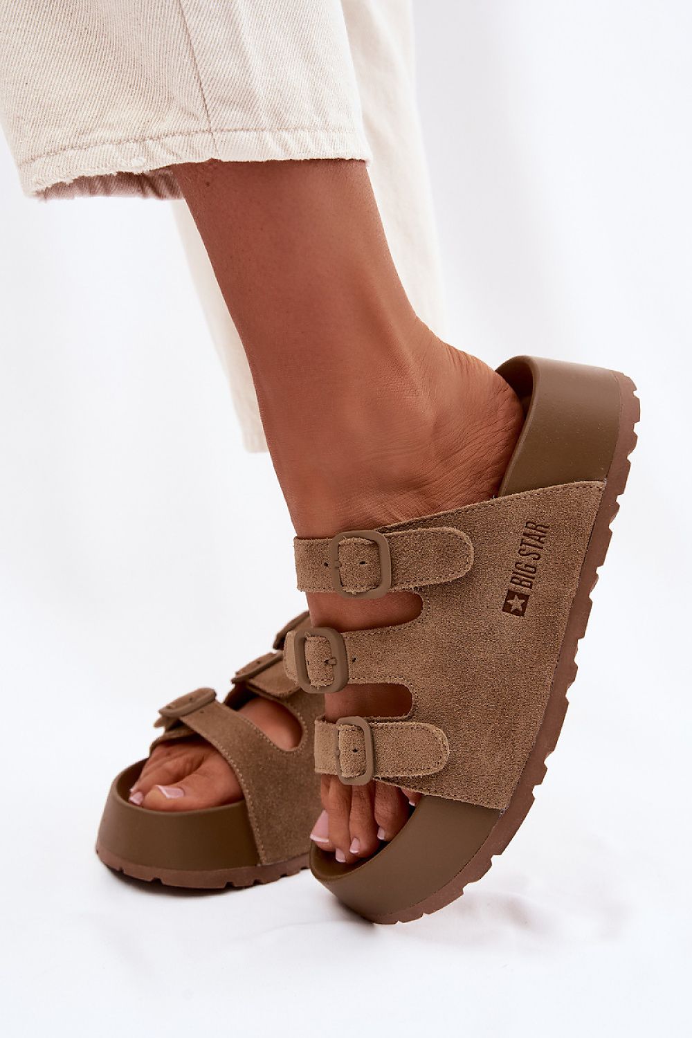  Papuci cu platformă model 226350 Step in style 
