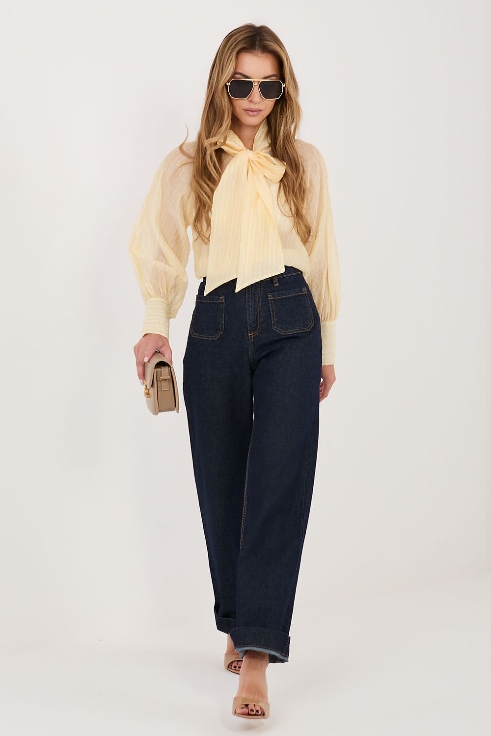  Cămaşă cu mânecă lungă model 226439 Italy Moda 