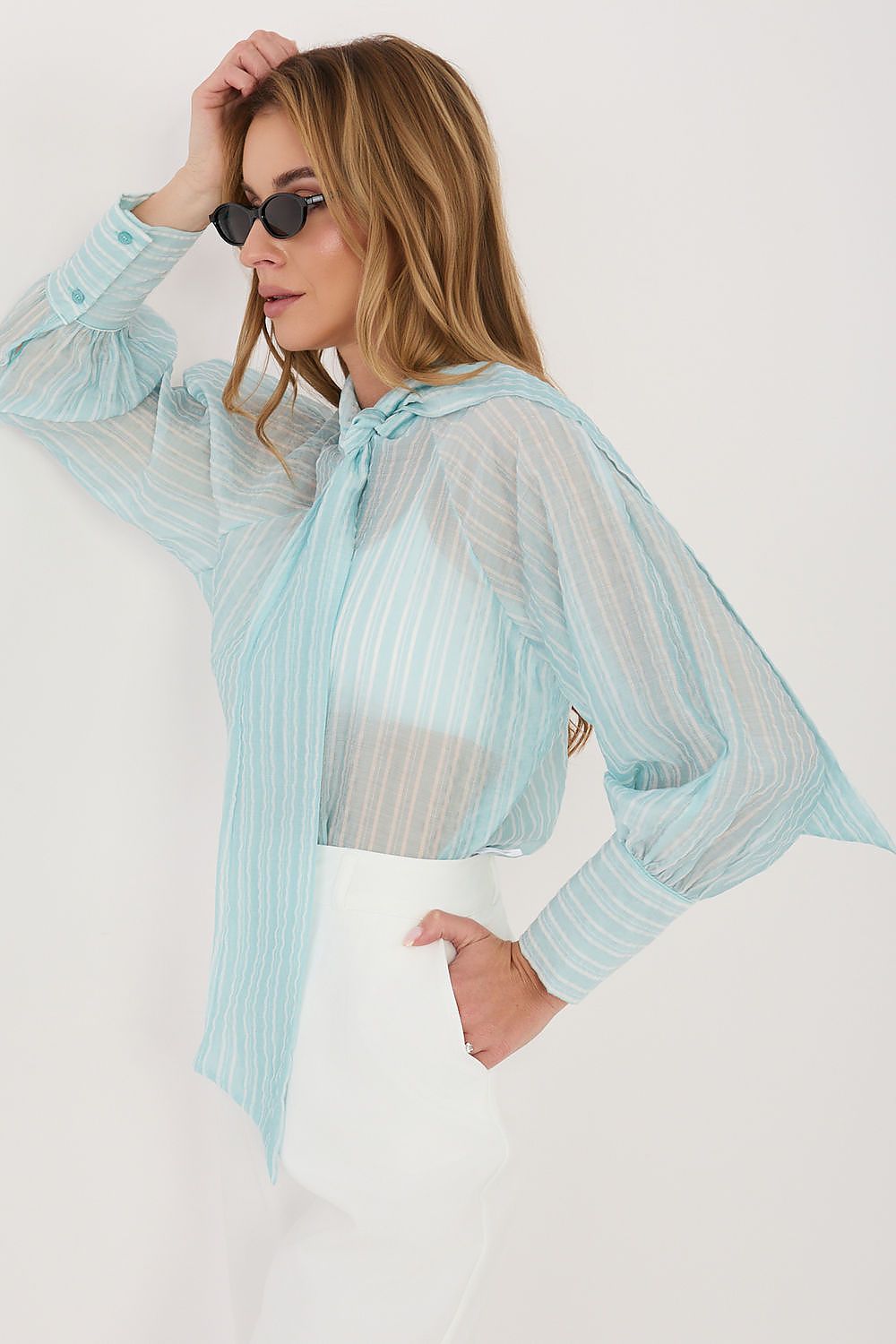  Cămaşă cu mânecă lungă model 226443 Italy Moda 