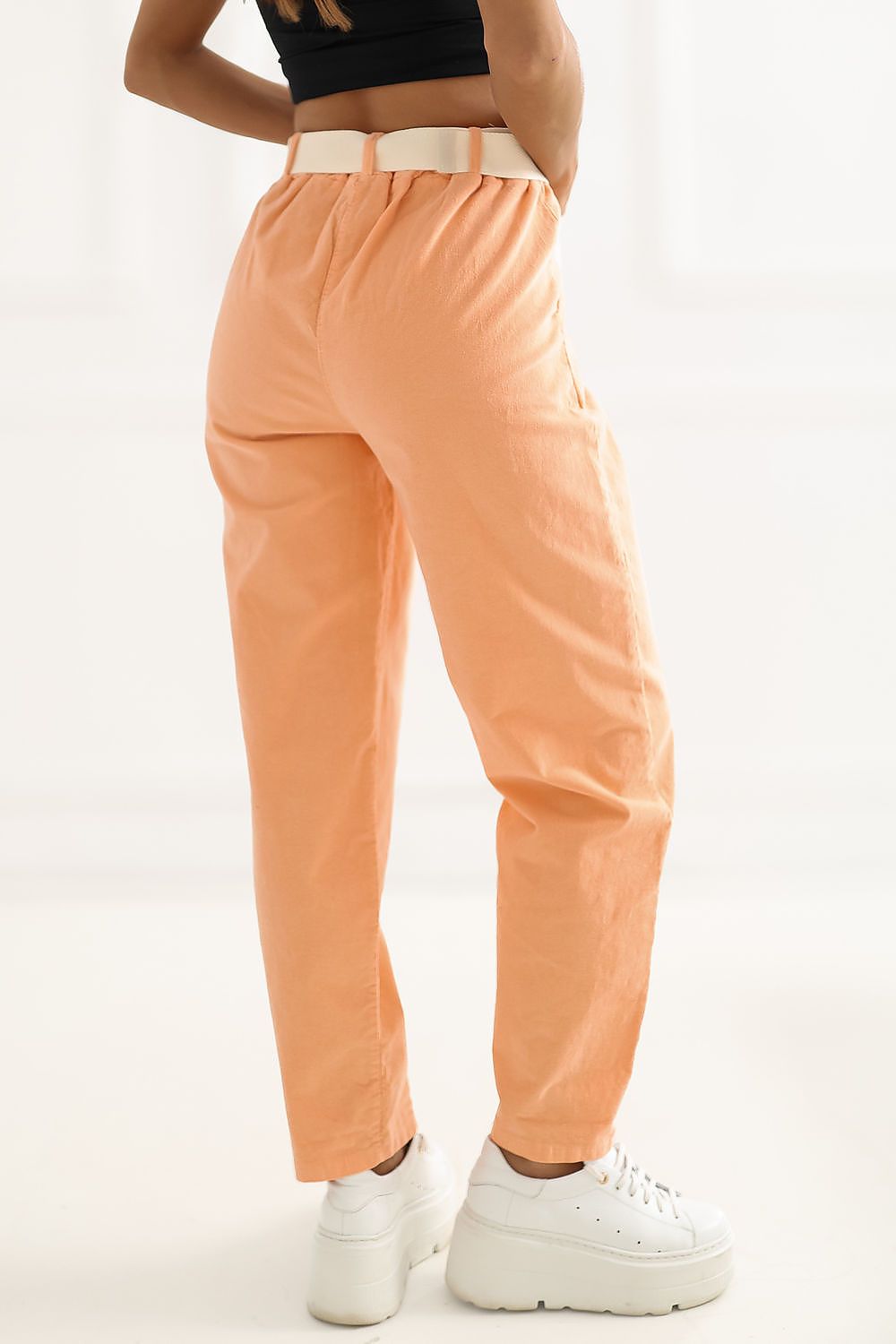  Pantaloni din catifea model 226458 Italy Moda 