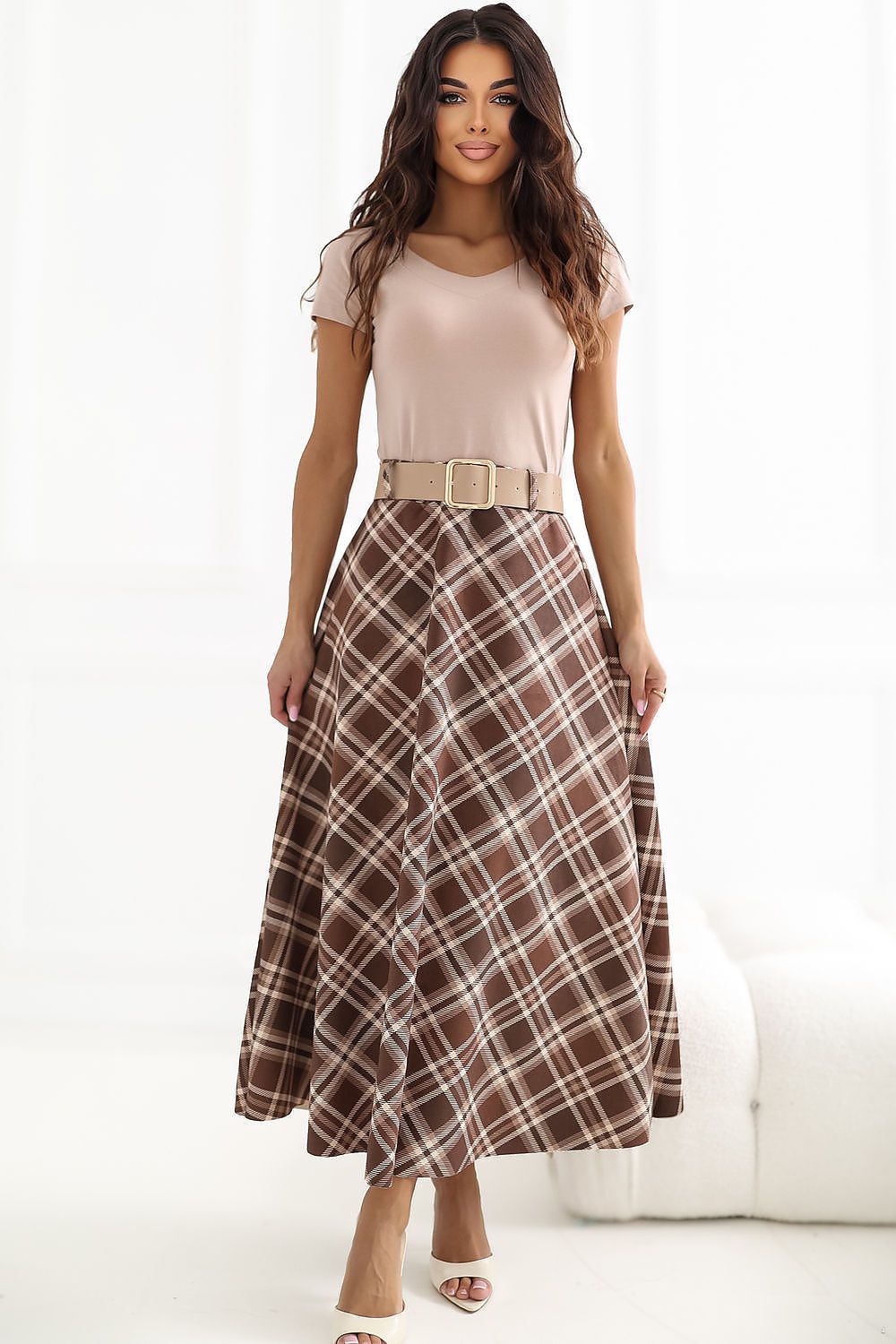  Fustă lungă model 226474 Italy Moda 