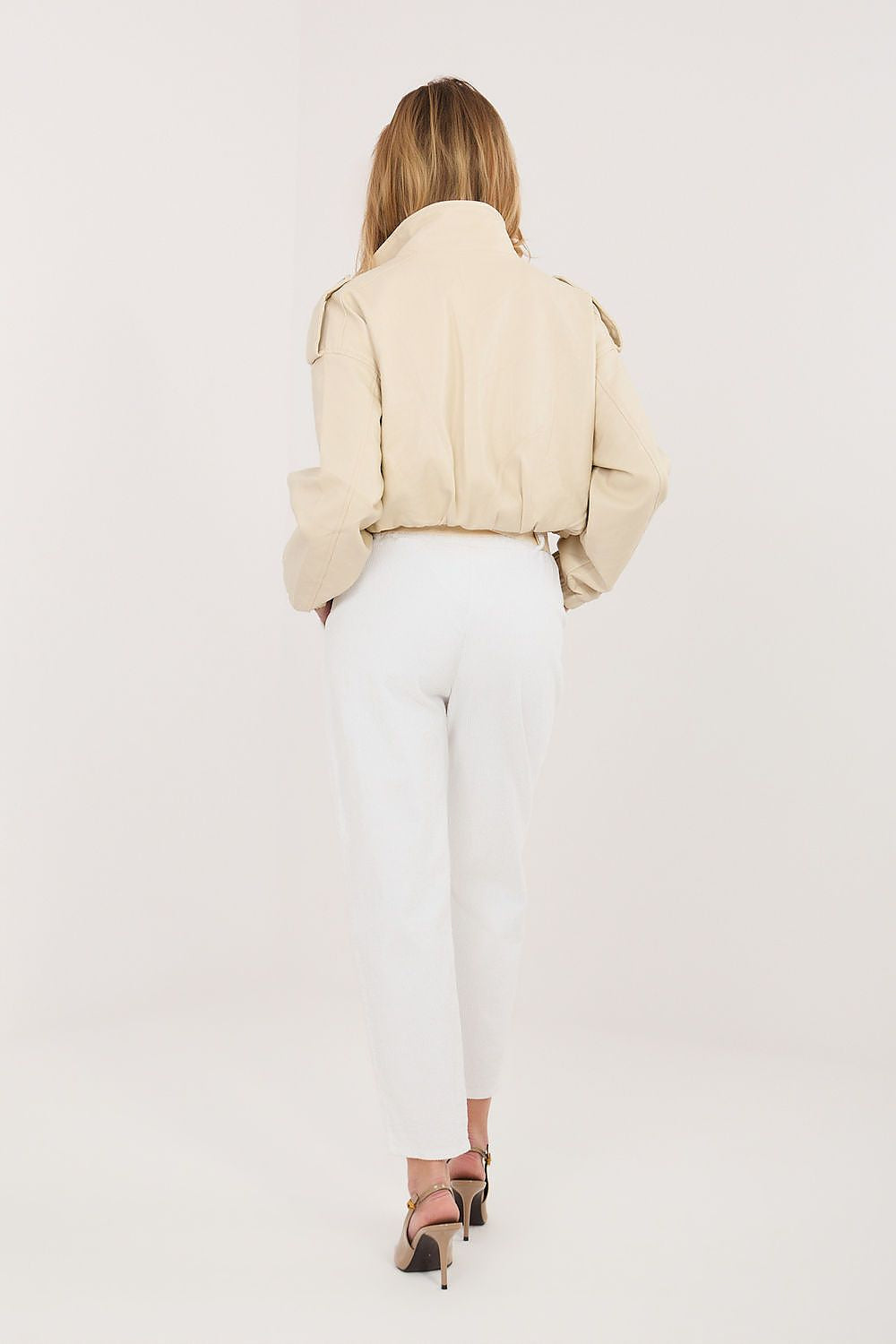  Pantaloni din catifea model 226481 Italy Moda 