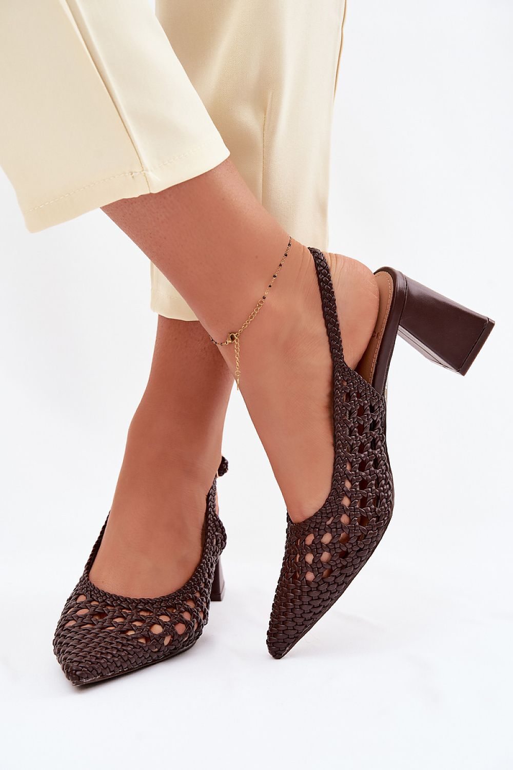  Sandale cu toc model 226505 Step in style 