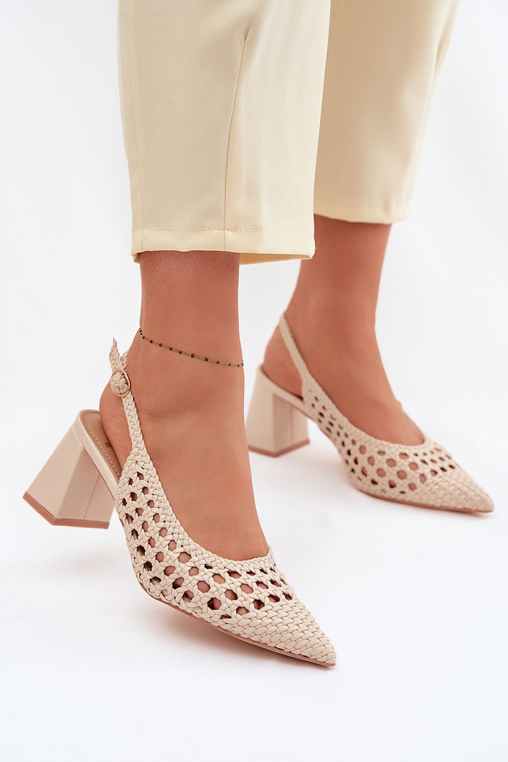  Sandale cu toc model 226506 Step in style 
