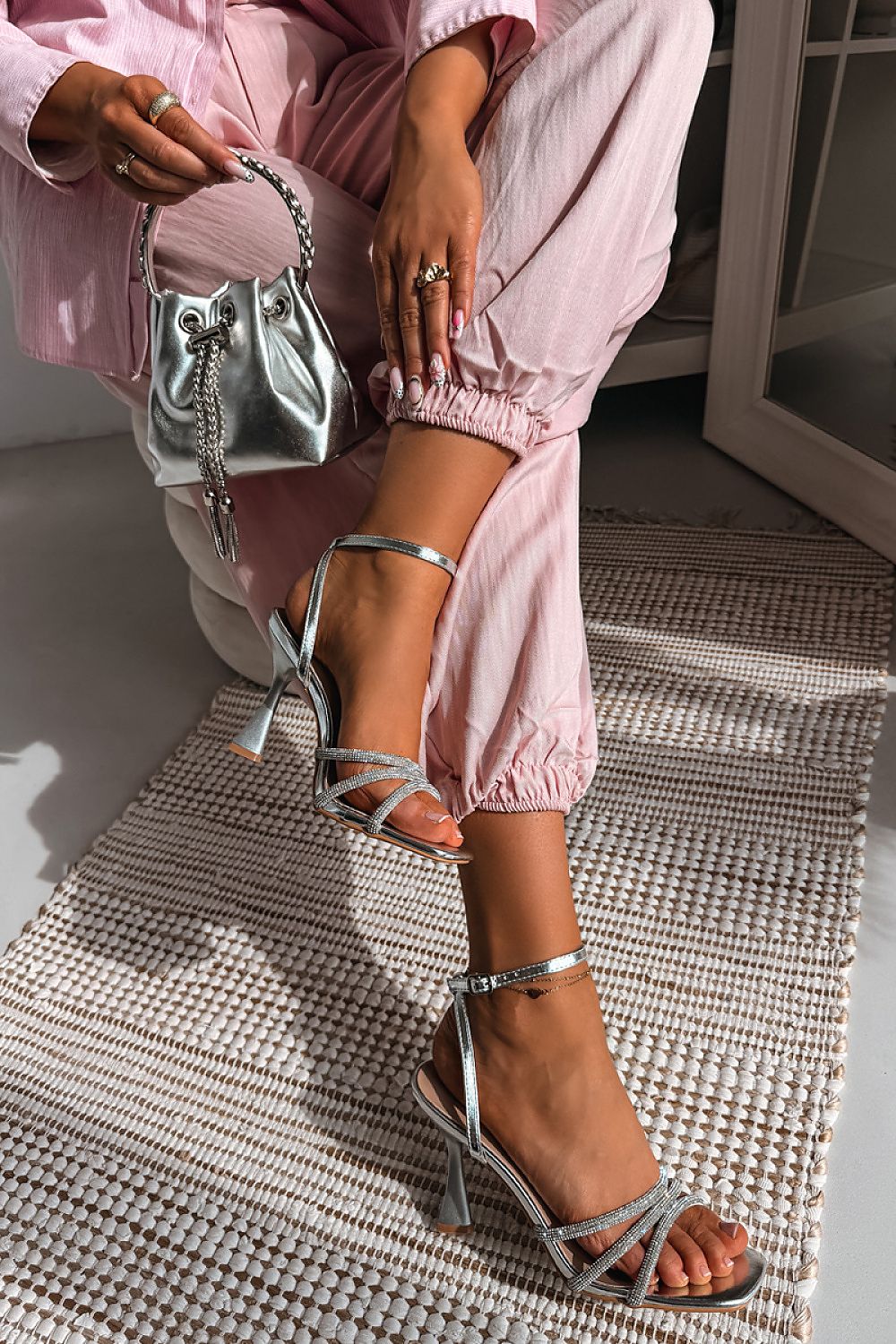  Sandale cu toc model 226507 Step in style 