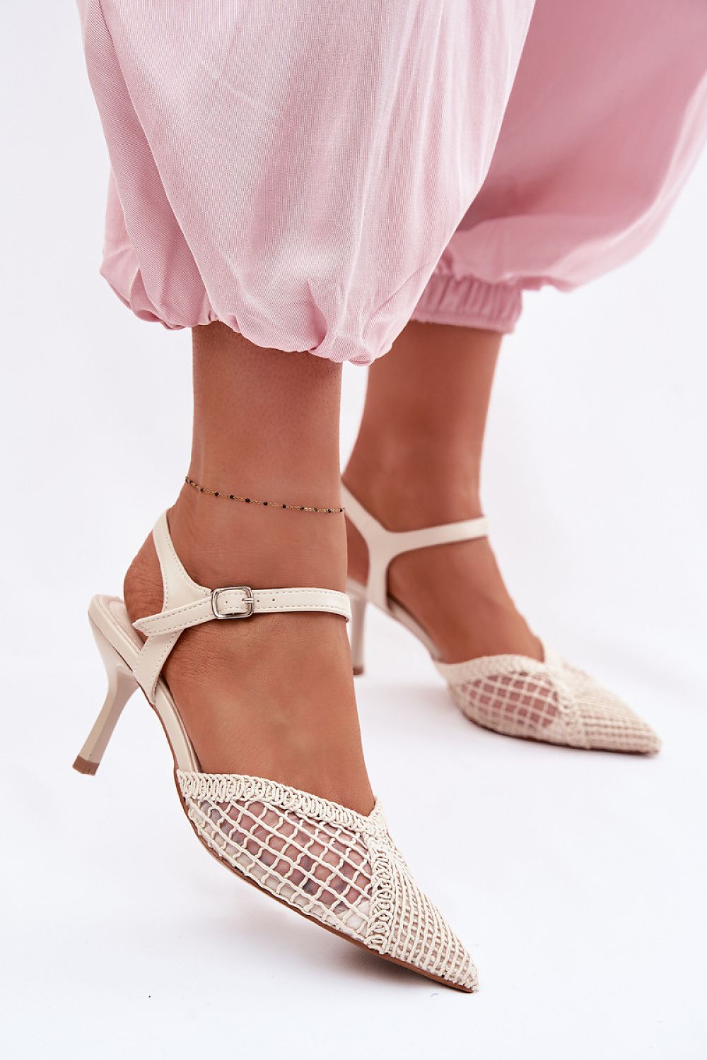  Sandale cu toc model 226509 Step in style 