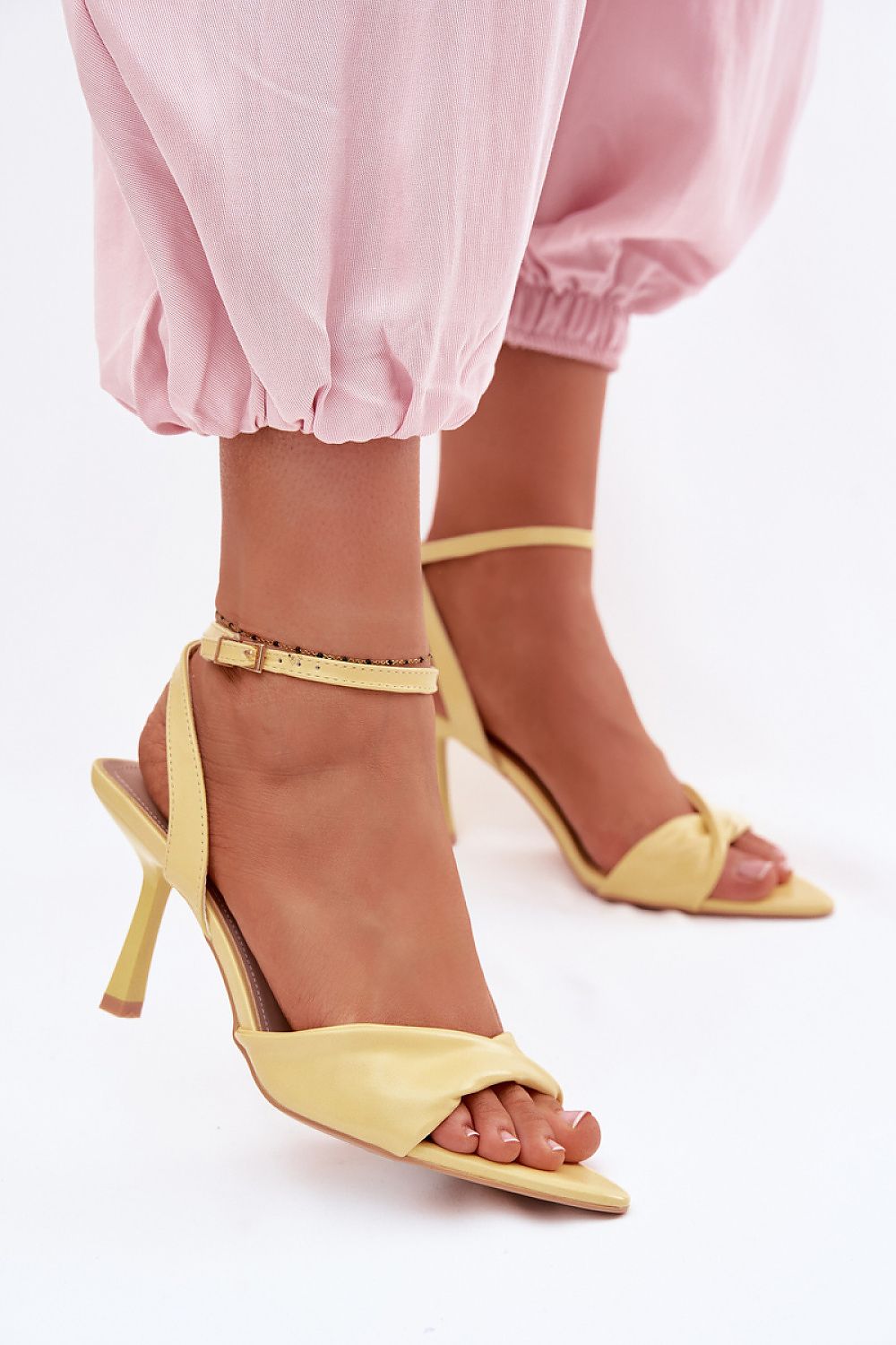  Sandale cu toc model 226516 Step in style 